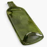 Recycled Wine Bottle Spoon Rest | Fused Glass Kitchen Tray