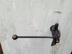 Hand Toilet Paper Holder with Wall Hook