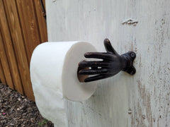 Hand Toilet Paper Holder with Wall Hook