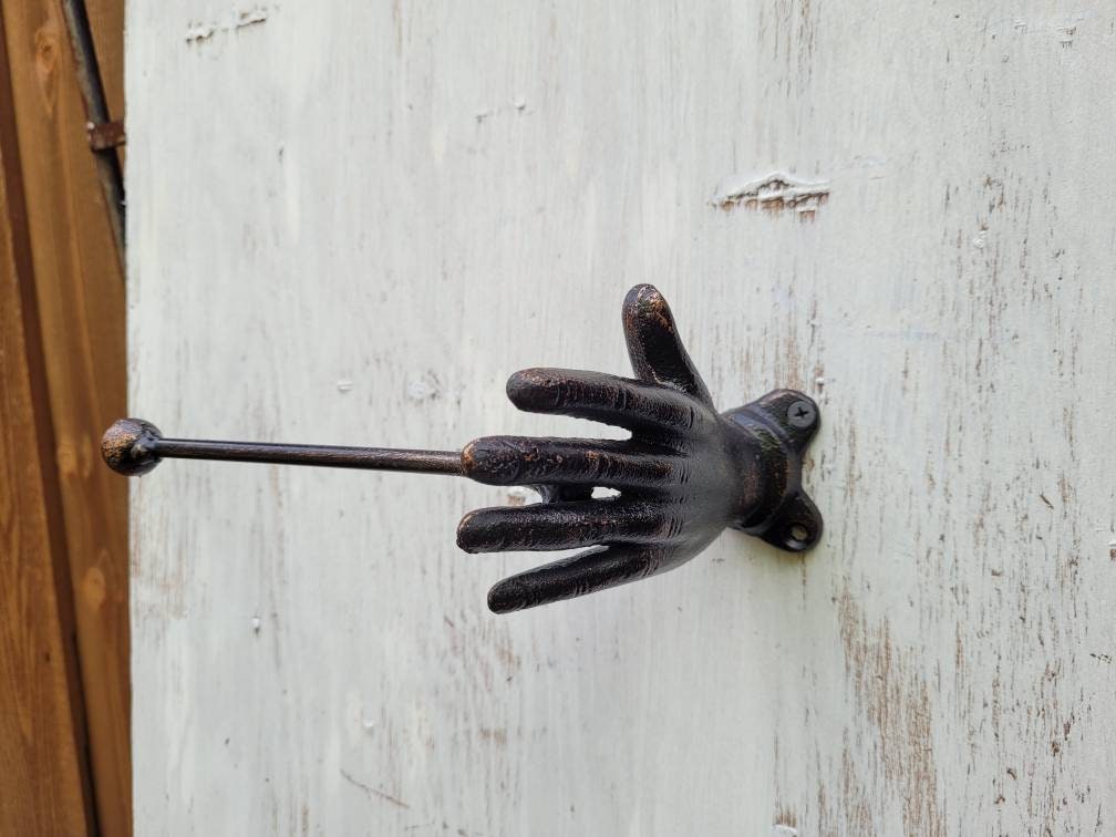 Hand Toilet Paper Holder with Wall Hook
