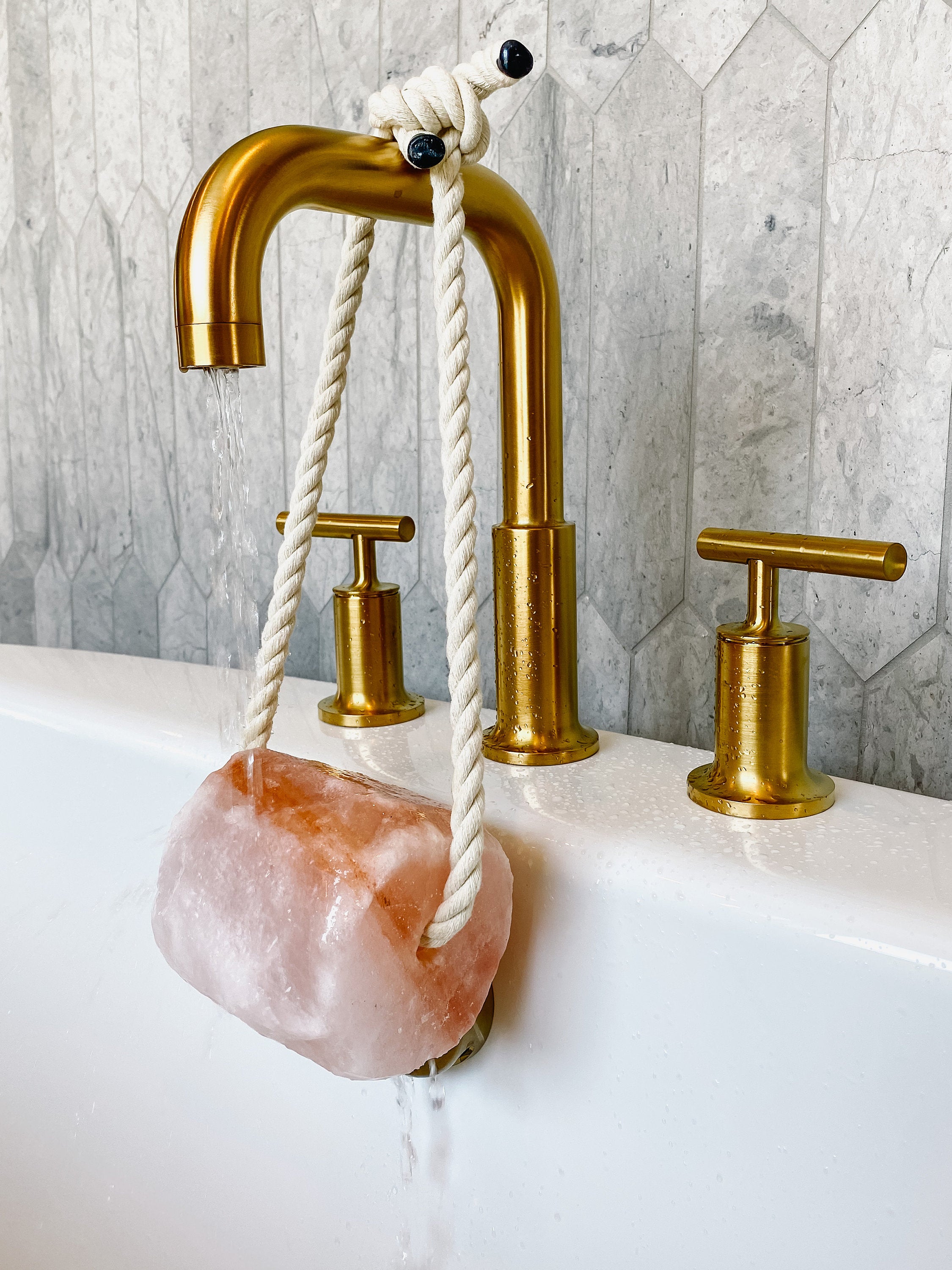 Pink Himalayan Salt Bath Rock