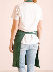 Linen Apron with Pockets