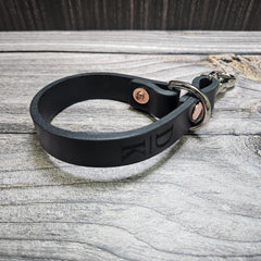 Leather Glove Holder with Clasp for Belt