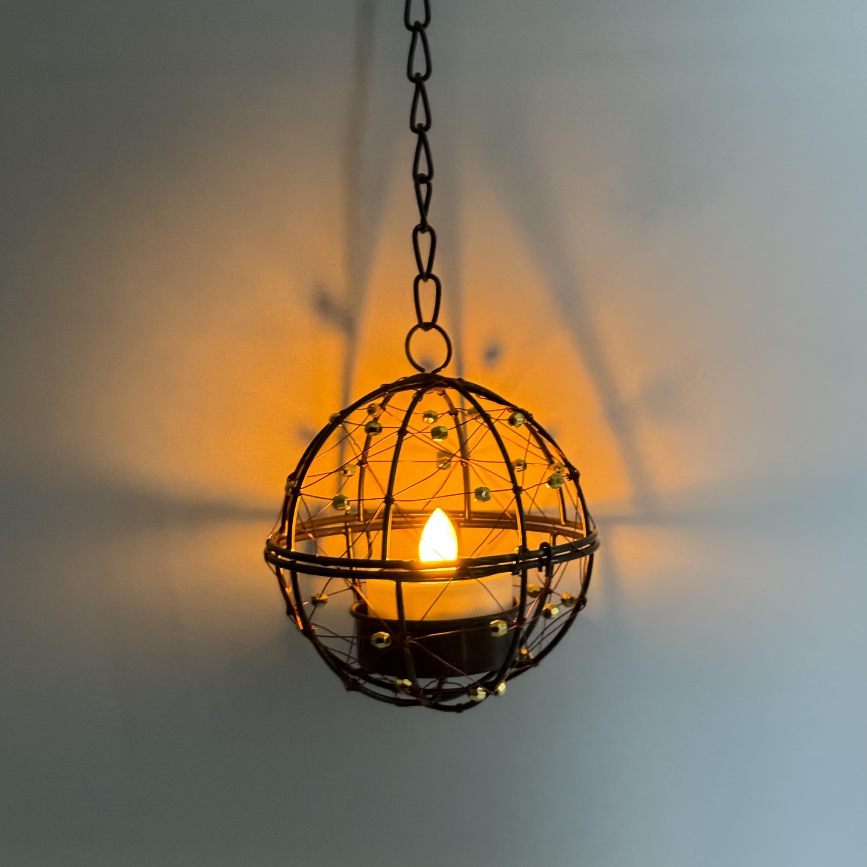 Waterproof Solar Light Hanging Lanterns, Outdoor Decorative Hanging Lights for Garden, Patio, Yard